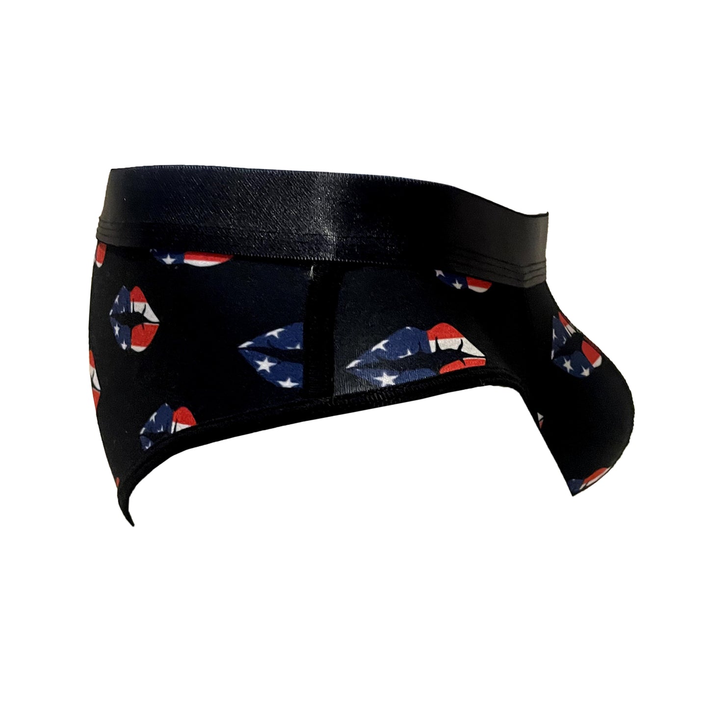 Boxer Men Brief Black Calzoncillo Lips Byjou NAUBYDIG16