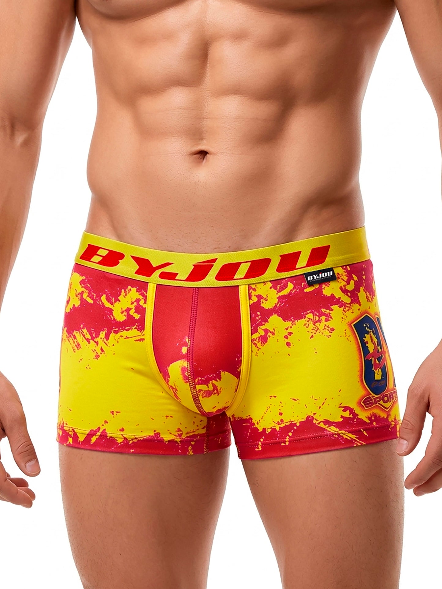 Men's Boxer for Men SPAIN, The Red Fury Edition - Soccer Flag Print 2026 Byjouduha