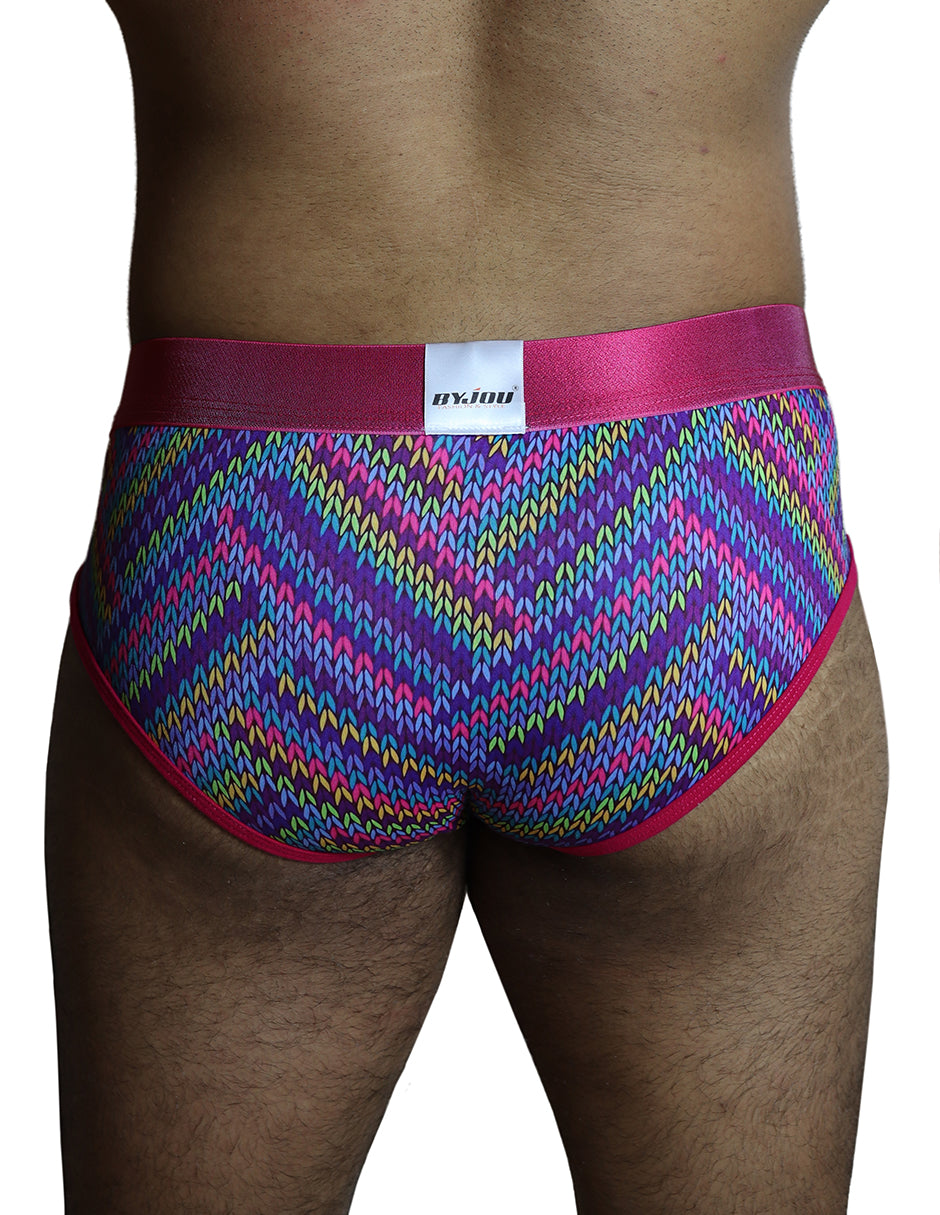 Men's Multicolor Nautico Heritage Briefs | Byjou BNAUMX164