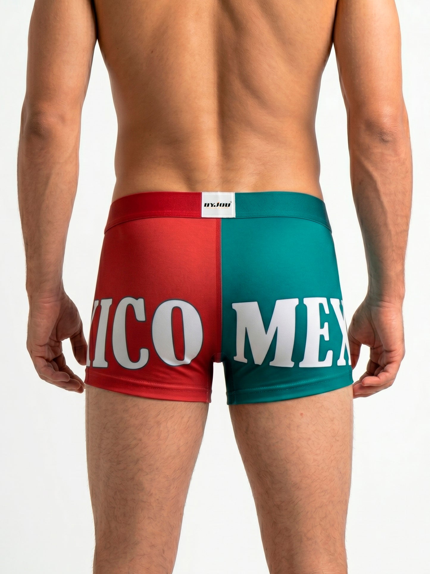 Men's Boxer Briefs MEXICO — The El Tri Edition | Soccer Flag Print 2026 | Byjouduha